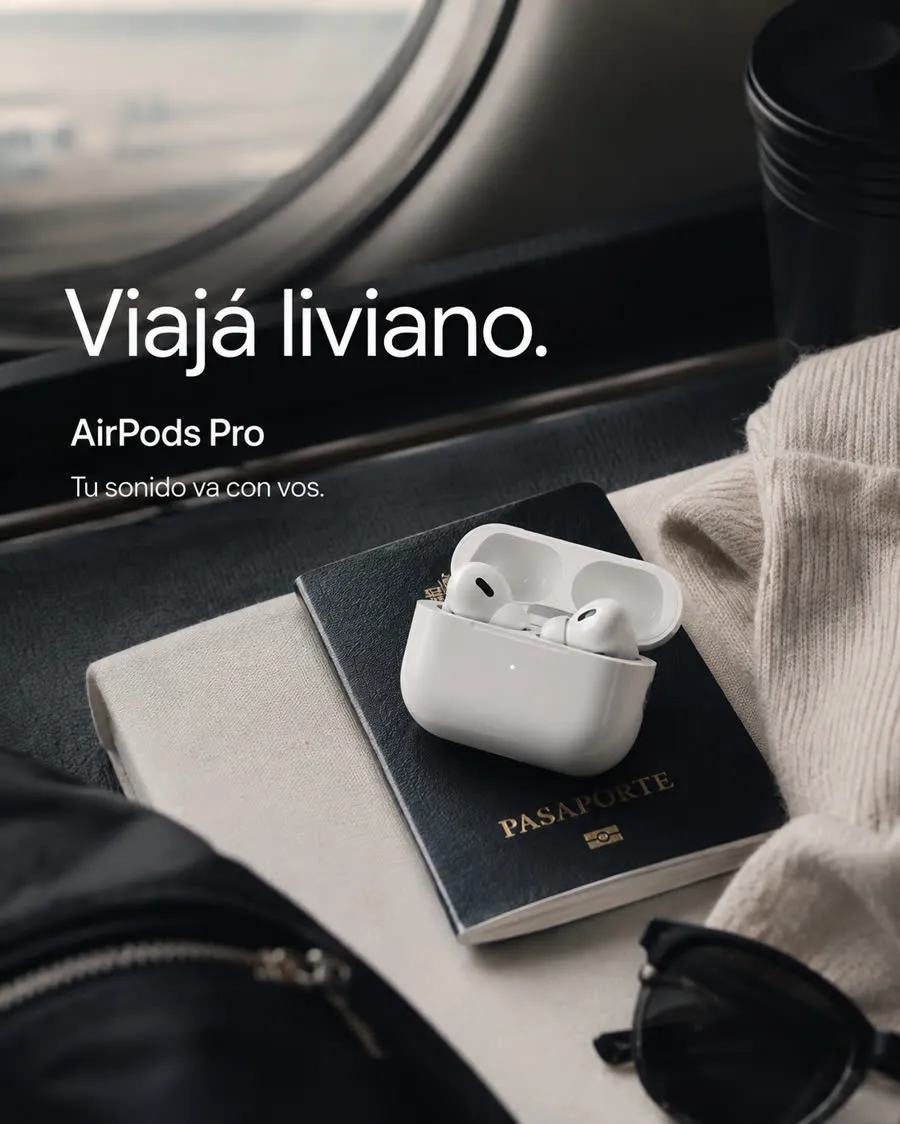 Anuncio de Apple hecho con Prompt Ads