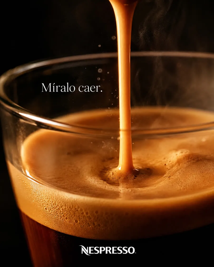 Anuncio de Nespresso hecho con Prompt Ads