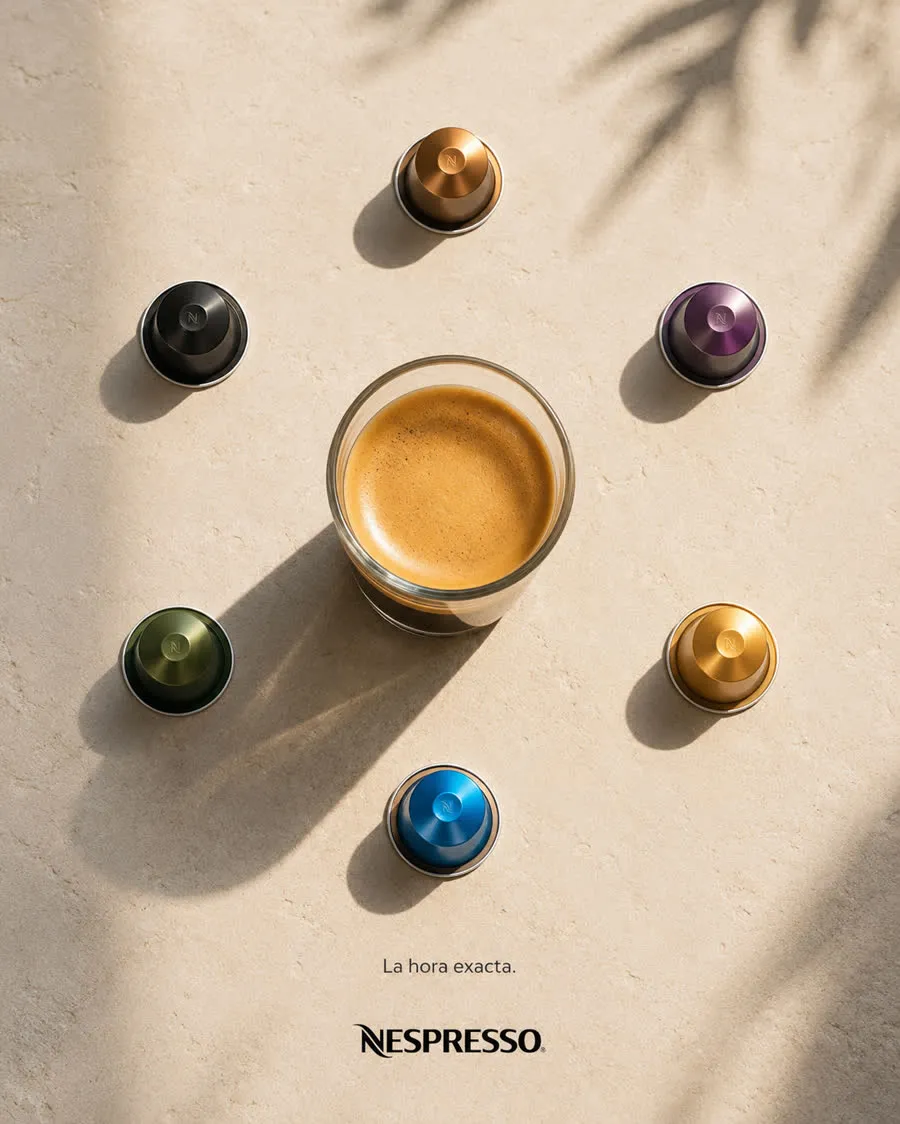 Anuncio de Nespresso hecho con Prompt Ads