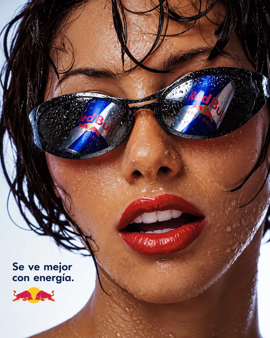 Anuncio de Red Bull hecho con Prompt Ads