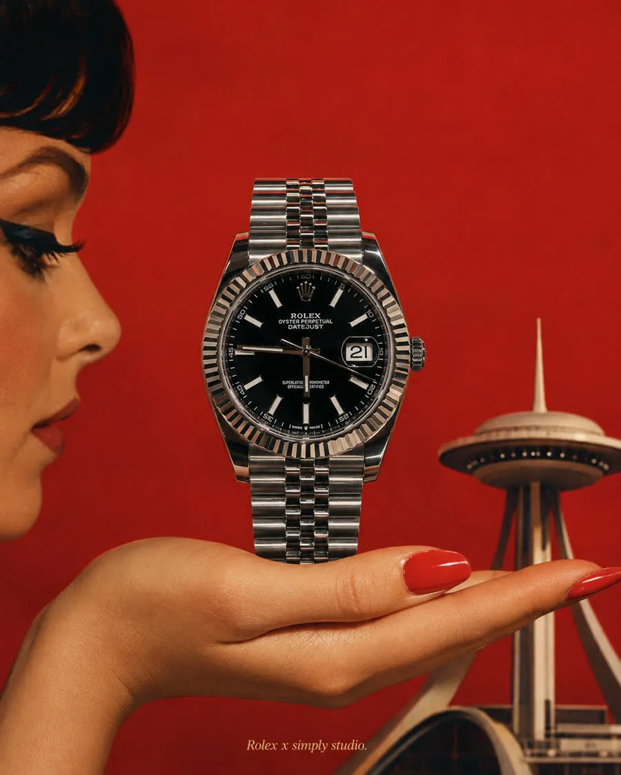 Anuncio de Rolex hecho con Prompt Ads