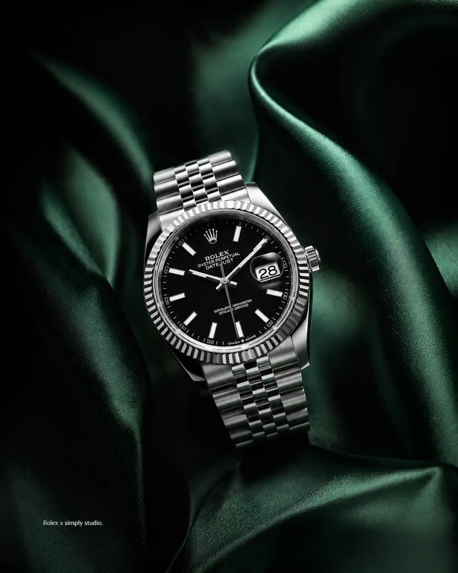 Anuncio de Rolex hecho con Prompt Ads