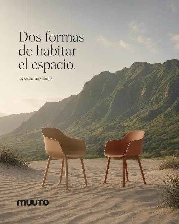 Anuncio de dos formas de habitar, hecho con el método