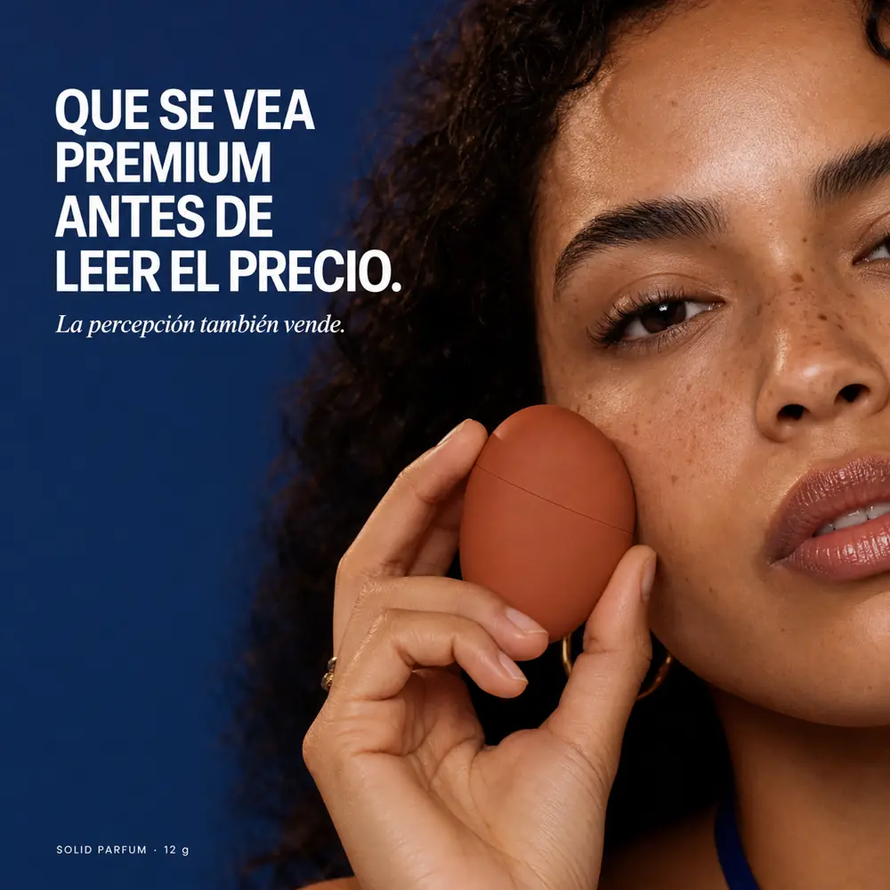 Anuncio premium claro del mismo producto