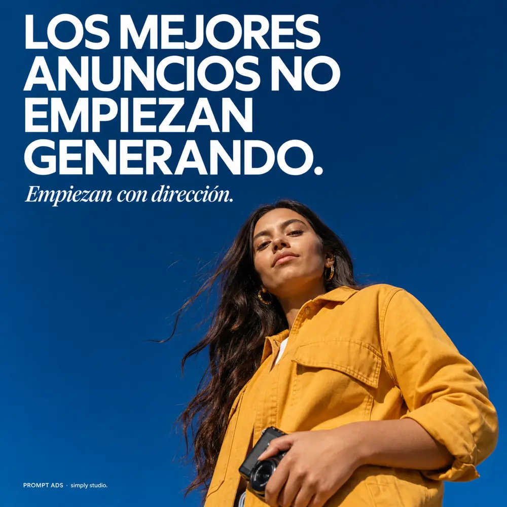 Anuncio de Prompt Ads sobre dirección creativa