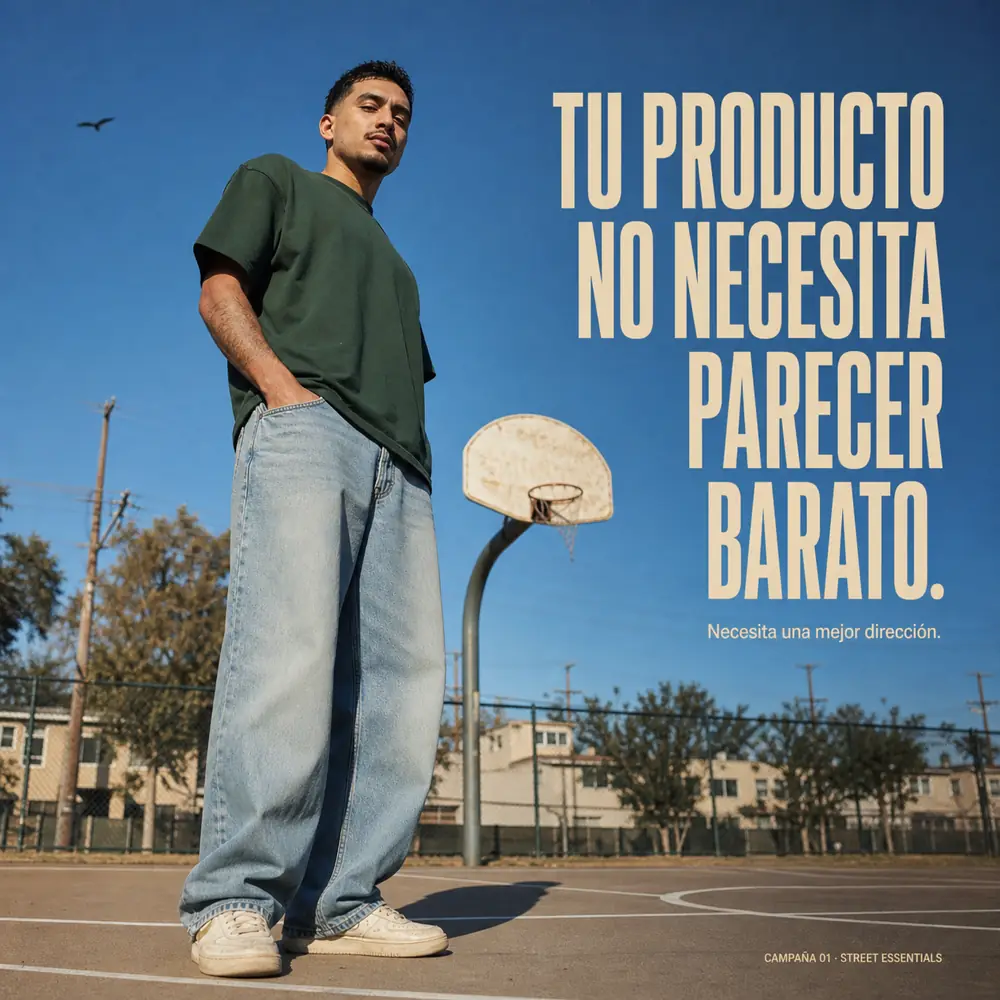 Anuncio dinámico de streetwear